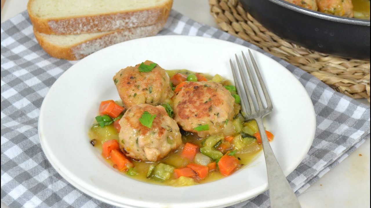 albondigas de pollo