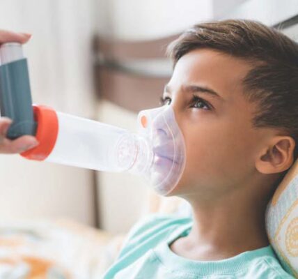niño con asma