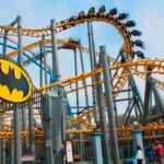 batman roller coaster six flags méxico