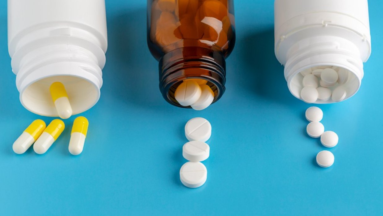 frascos de analgesicos