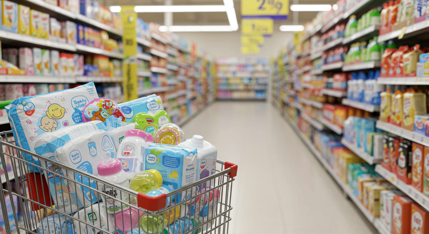 Lista de compras para bebés