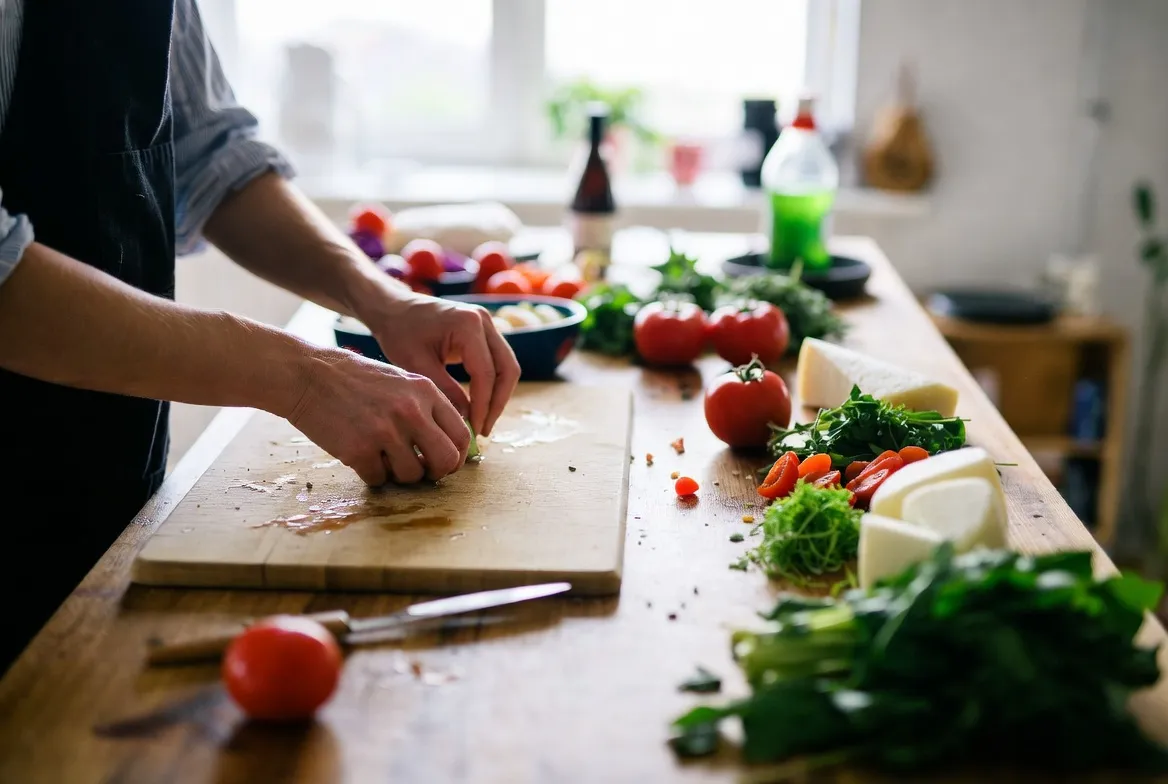 preparación de alimentos balanceados para acompañar el control de peso